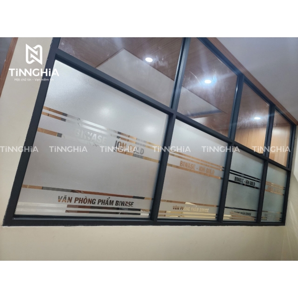 Decal Mờ Dán Kính Bình Dương