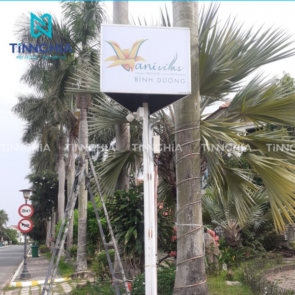 HỘP ĐÈN LED MICA - BÌNH DƯƠNG #VANIVILLAS