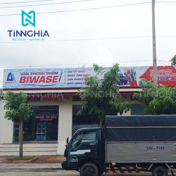 BIỂN HIỆU BẠT HIFLEX RẺ #Biwase