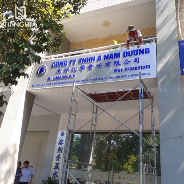 LÀM BẢNG HIỆU ALU TẠI DĨ AN
