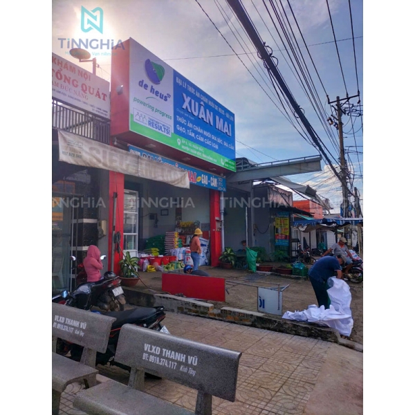 LÀM BẢNG HIỆU CHỮ NỔI DĨ AN