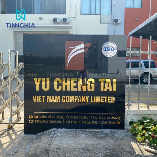 LÀM BẢNG HIỆU CÔNG TY THỦ DẦU MỘT