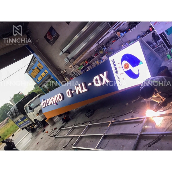 LÀM BẢNG HIỆU CÔNG TY BÌNH DƯƠNG
