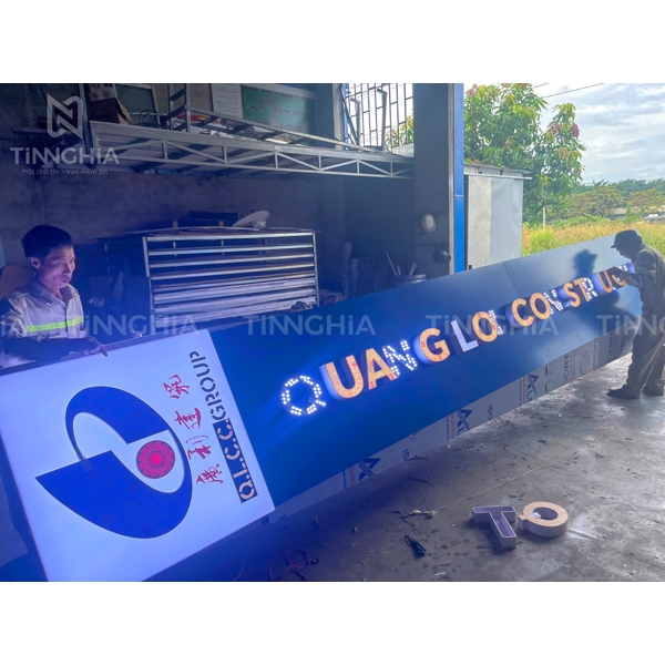 LÀM BẢNG HIỆU CÔNG TY BÌNH DƯƠNG