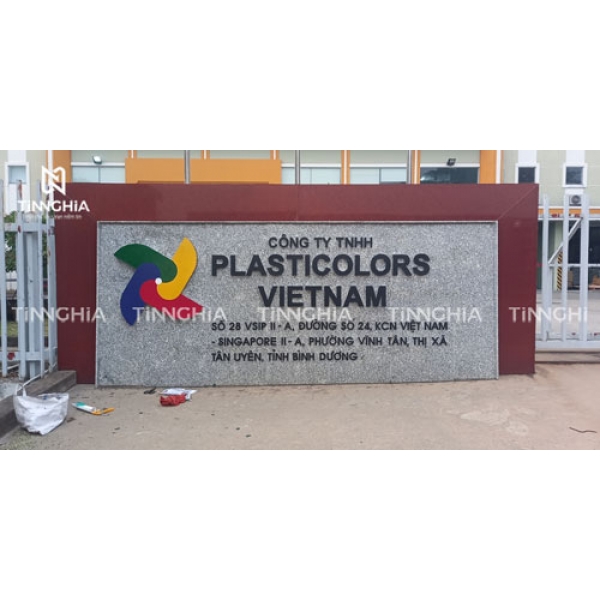 LÀM BẢNG HIỆU CÔNG TY TẠI DẦU TIẾNG