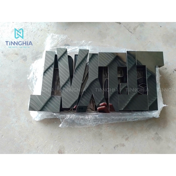 LÀM BẢNG HIỆU INOX BẾN CÁT