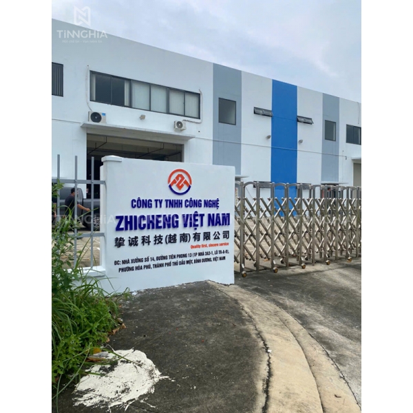 LÀM BẢNG HIỆU NHÀ XƯỞNG BÌNH DƯƠNG