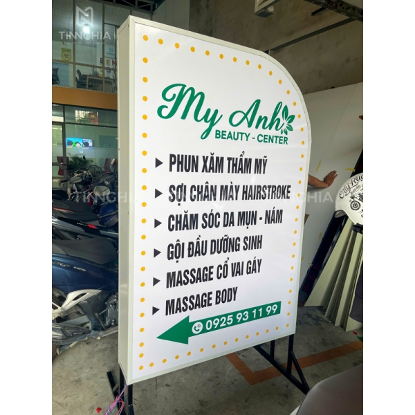 LÀM BẢNG HIỆU SPA BÌNH DƯƠNG