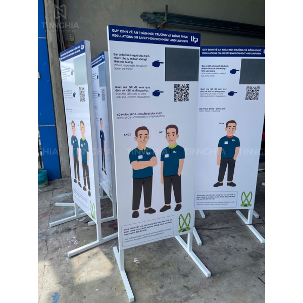 LÀM BIỂN BÁO NỘI QUY CÔNG TY SỐ LƯỢNG LỚN