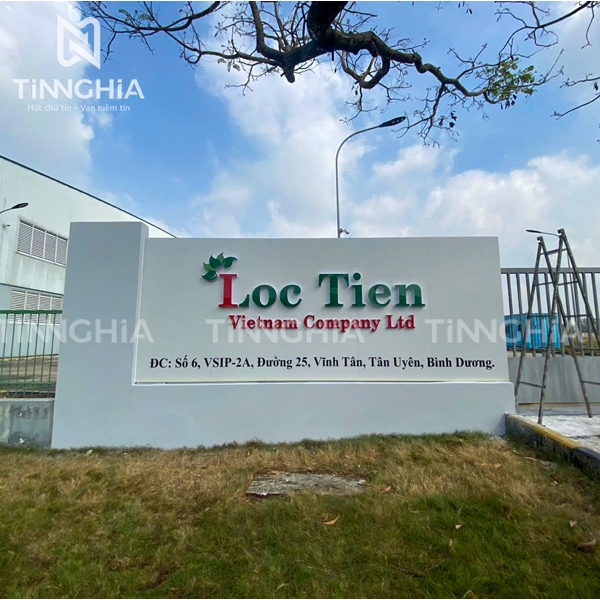 LÀM BIỂN CÔNG TY BÌNH DƯƠNG | BIỂN HIỆU ALU, MICA, INOX CÁC LOẠI