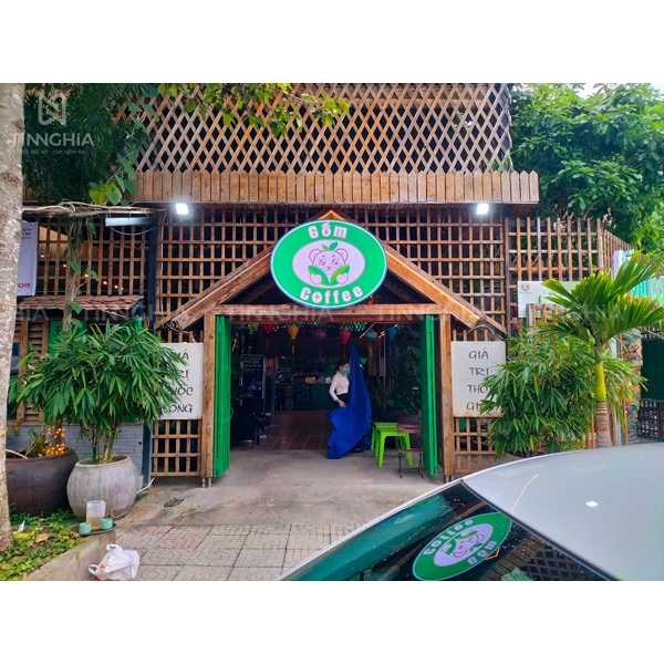 LÀM BIỂN HIỆU QUÁN CÀ PHÊ TRỌN GÓI