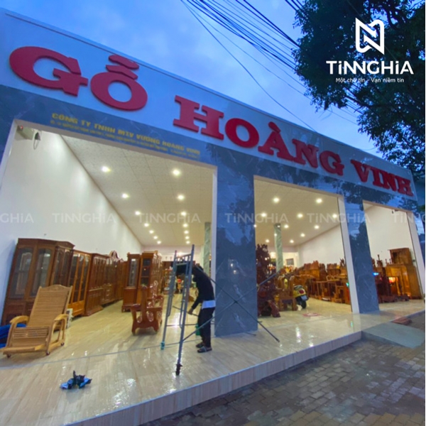 LÀM BIỂN HIỆU QUẢNG CÁO DĨ AN