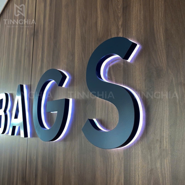 LÀM CHỮ NỔI LED SÁNG CHÂN MICA CHÁO | GẮN BẢNG HIỆU - LOGO CÔNG TY