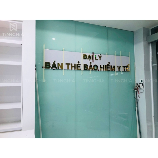 LÀM CHỮ NỔI INOX DĨ AN