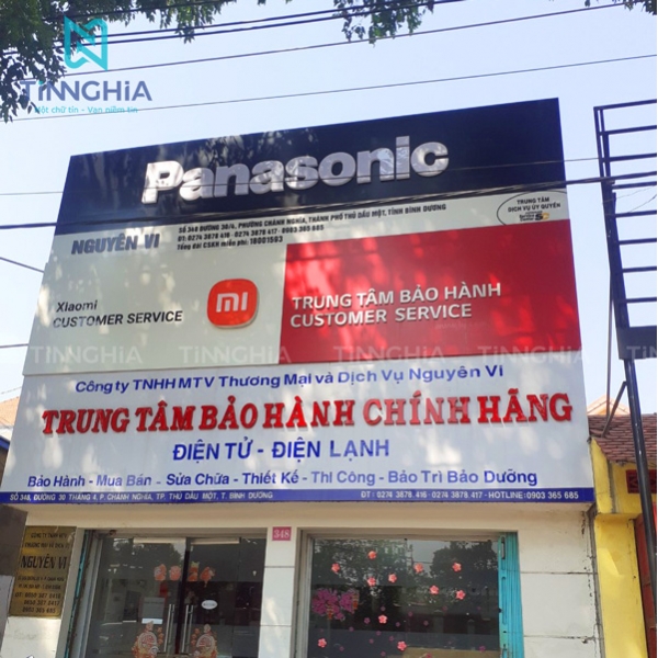LÀM CHỮ NỔI MICA TẠI THUẬN AN