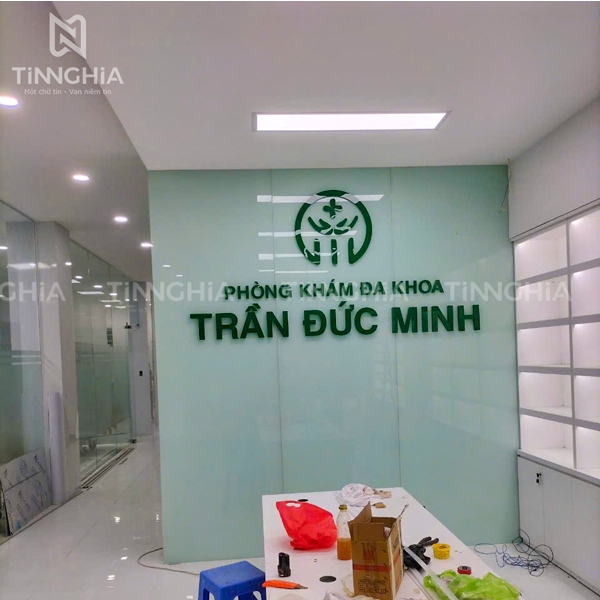 LÀM CHỮ TÊN CÔNG TY GẮN TƯỜNG Ở BÌNH DƯƠNG