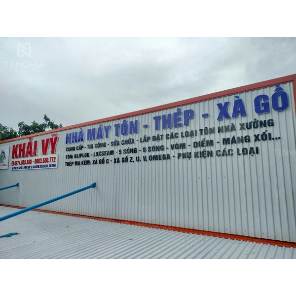 LÀM CHỮ NỔI MICA TPHCM