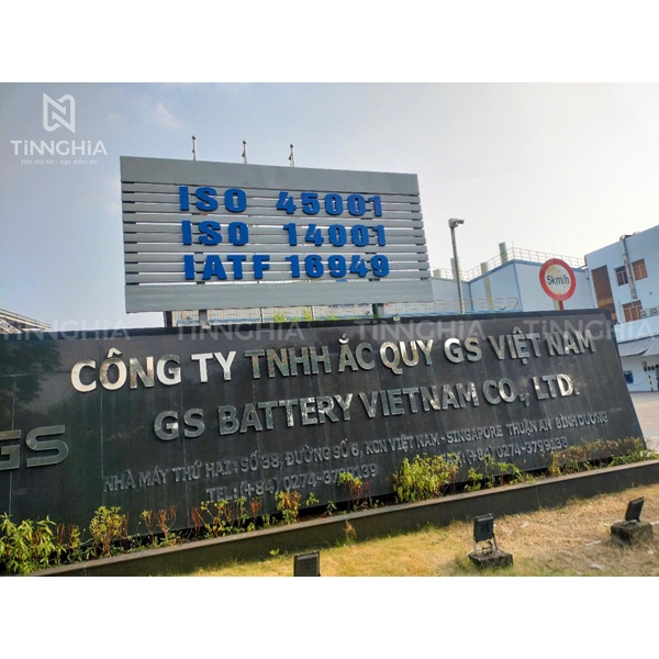 LÀM CHỮ NỔI QUẢNG CÁO BÌNH DƯƠNG