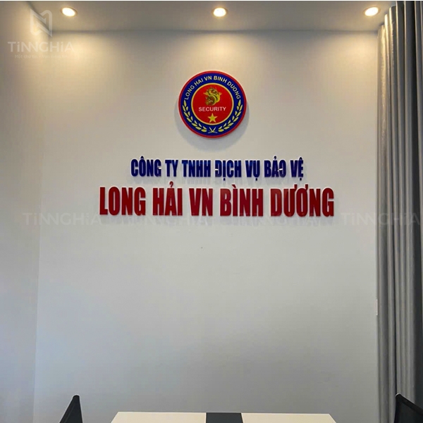 LÀM LOGO CHỮ NỔI VĂN PHÒNG TÂN UYÊN | CHỮ MICA DÁN TƯỜNG