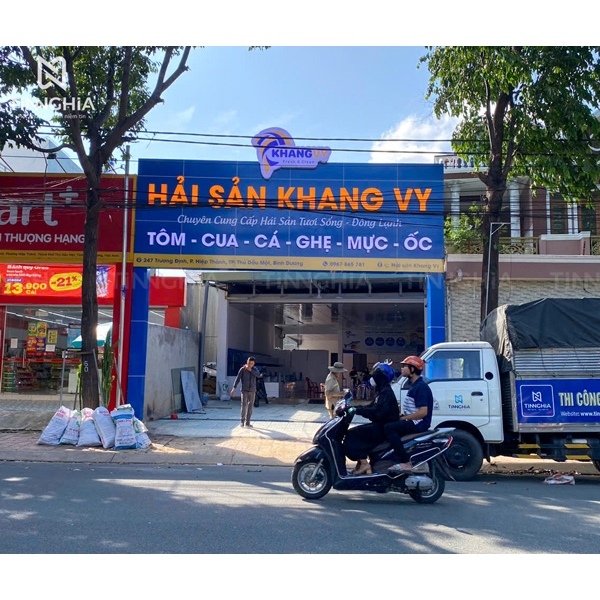 ỐP BẢNG HIỆU ALU PHÚ GIÁO