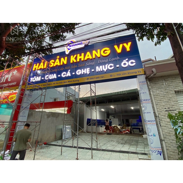 ỐP BẢNG HIỆU ALU PHÚ GIÁO