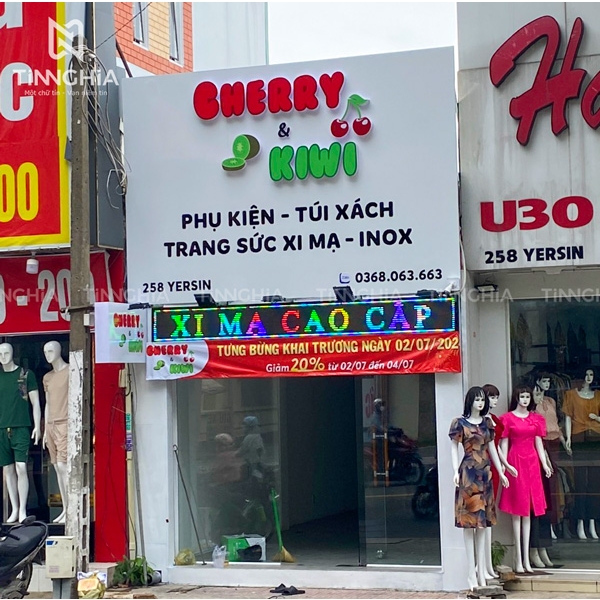 THI CÔNG BẢNG HIỆU ALU TẠI THUẬN AN