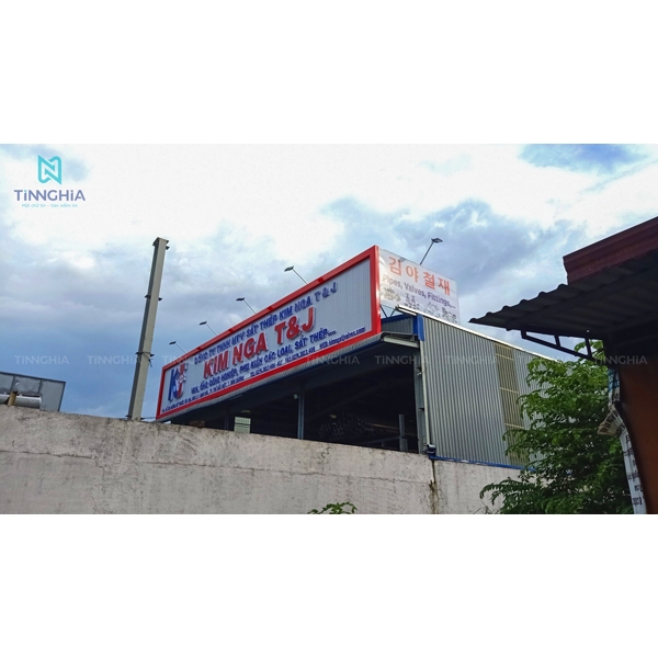 THI CÔNG BẢNG HIỆU CÔNG TY TẠI BÌNH DƯƠNG