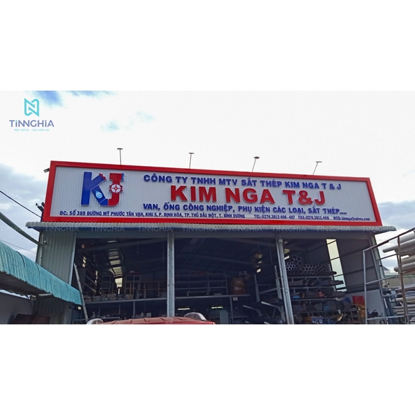 THI CÔNG BẢNG HIỆU CÔNG TY TẠI BÌNH DƯƠNG