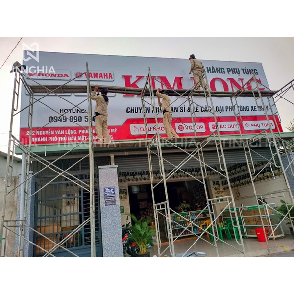 THI CÔNG QUẢNG CÁO BÀU BÀNG