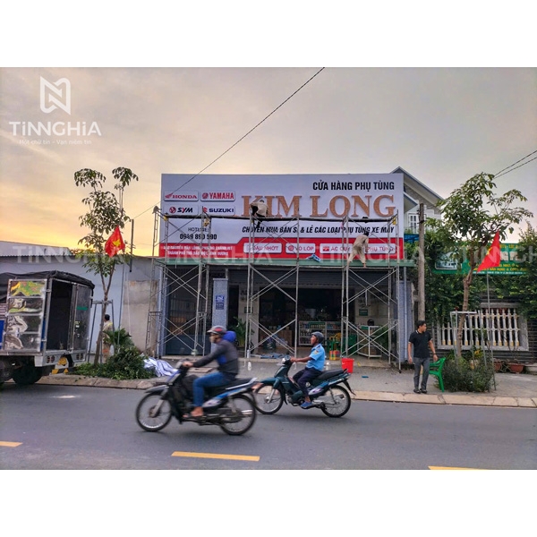 THI CÔNG QUẢNG CÁO BÀU BÀNG