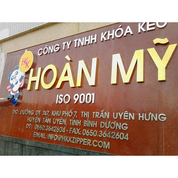 THIẾT KẾ BẢNG HIỆU CÔNG TY TẠI BÌNH DƯƠNG