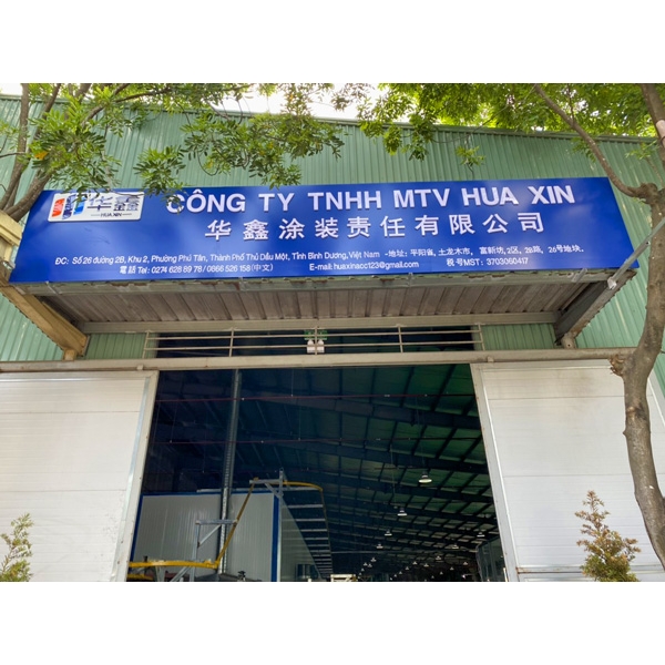 THIẾT KẾ BẢNG HIỆU CÔNG TY TẠI BÌNH DƯƠNG