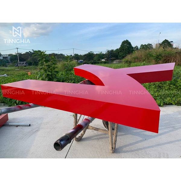 THIẾT KẾ CHỮ NỔI INOX MICA TẠI TÂN UYÊN