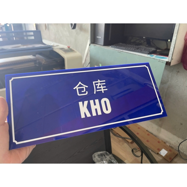 BẢNG MICA TÊN PHÒNG BAN NHÀ XƯỞNG BÌNH DƯƠNG